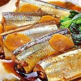 秋刀魚と小松菜の生姜煮♪
